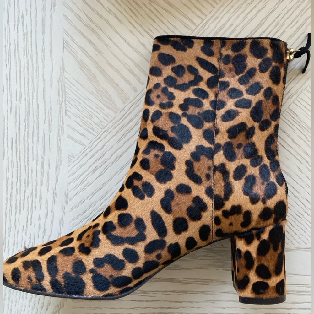 JCREW ANIMAL PRINT BOOTS